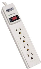 Tripp-Lite - 4 Outlets, 120 VAC15 Amps, 4' Cord, Power Outlet Strip - Floor, Keyhole Mount, 5-15 NEMA Configuration, 8" Strip - Apex Tool & Supply