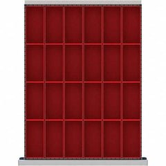 LISTA - 24-Compartment Drawer Divider Layout for 3.15" High Drawers - Apex Tool & Supply