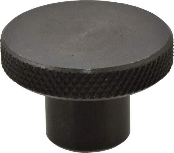 Gibraltar - 1-1/2" Head, Knurled Knob - Tapped, Steel - Apex Tool & Supply