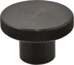 Gibraltar - 1-1/2" Head, Knurled Knob - Tapped, Steel - Apex Tool & Supply