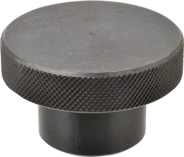 Gibraltar - 2-1/2" Head, Knurled Knob - Tapped, Steel - Apex Tool & Supply