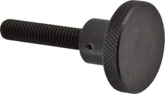 Gibraltar - 1-1/2" Head, Knurled Knob - Threaded Stem, Steel - Apex Tool & Supply