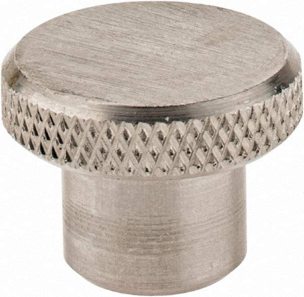 Gibraltar - 1" Head, Knurled Knob - Reamed, Stainless Steel - Apex Tool & Supply