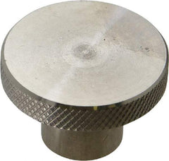 Gibraltar - 1-1/2" Head, Knurled Knob - Reamed, Stainless Steel - Apex Tool & Supply