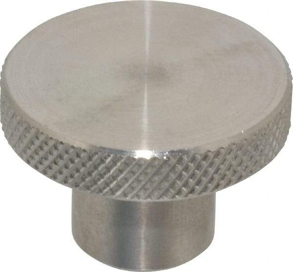 Gibraltar - 1-1/2" Head, Knurled Knob - Reamed, Stainless Steel - Apex Tool & Supply