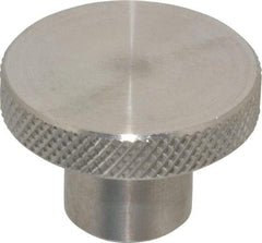 Gibraltar - 1-1/2" Head, Knurled Knob - Reamed, Stainless Steel - Apex Tool & Supply