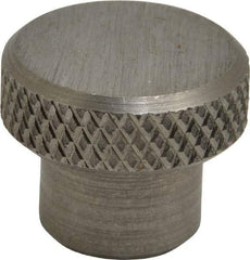 Gibraltar - 3/4" Head, Knurled Knob - Tapped, Stainless Steel - Apex Tool & Supply