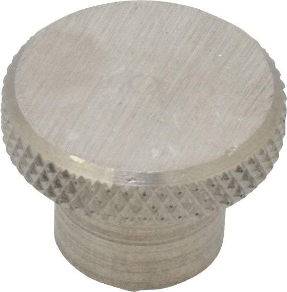 Gibraltar - 1" Head, Knurled Knob - Tapped, Stainless Steel - Apex Tool & Supply