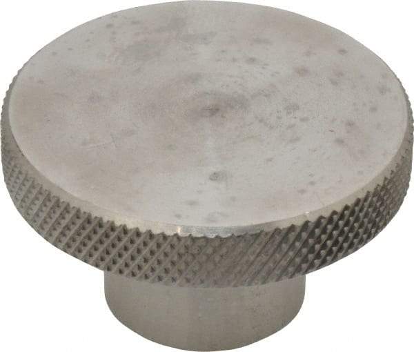 Gibraltar - 2" Head, Knurled Knob - Tapped, Stainless Steel - Apex Tool & Supply
