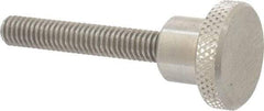 Gibraltar - 1" Head, Knurled Knob - Threaded Stem, Stainless Steel - Apex Tool & Supply