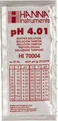 Hanna Instruments - 4.01% pH Range Buffer Pouch - 20 ml Pouches - Apex Tool & Supply