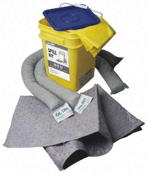 Oil-Dri - Universal Spill Kit - 5 Gal Pail - Apex Tool & Supply