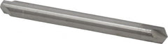 ProMax - 1/4" Diam 2 Flute Double End Solid Carbide Chamfer Mill - Apex Tool & Supply