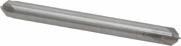 ProMax - 1/4" Diam 4 Flute Double End Solid Carbide Chamfer Mill - Apex Tool & Supply