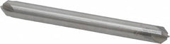 ProMax - 1/4" Diam 4 Flute Double End Solid Carbide Chamfer Mill - Apex Tool & Supply