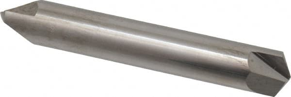 ProMax - 3/8" Diam 2 Flute Double End Solid Carbide Chamfer Mill - Apex Tool & Supply
