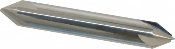 ProMax - 3/8" Diam 4 Flute Double End Solid Carbide Chamfer Mill - Apex Tool & Supply