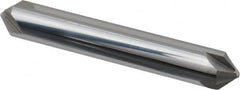 ProMax - 3/8" Diam 4 Flute Double End Solid Carbide Chamfer Mill - Apex Tool & Supply