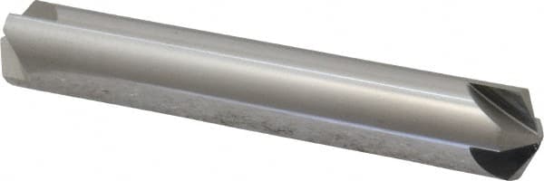 ProMax - 3/8" Diam 4 Flute Double End Solid Carbide Chamfer Mill - Apex Tool & Supply