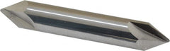 ProMax - 1/2" Diam 2 Flute Double End Solid Carbide Chamfer Mill - Apex Tool & Supply