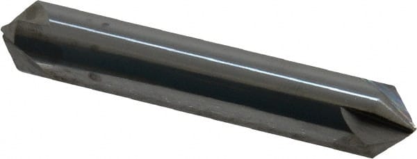 ProMax - 1/2" Diam 4 Flute Double End Solid Carbide Chamfer Mill - Apex Tool & Supply