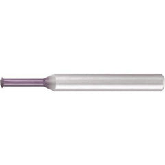 Emuge - 1/8 Inch Cutting Diameter, 3 Flute Solid Carbide Single Profile Thread Mill - Apex Tool & Supply