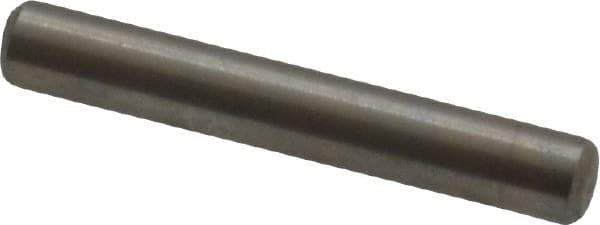 Value Collection - 3/32" Diam x 5/8" Pin Length 316 Stainless Steel Standard Dowel Pin - Bright Finish, 2 Beveled End - Apex Tool & Supply