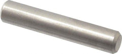Value Collection - 3/16" Diam x 1" Pin Length 316 Stainless Steel Standard Dowel Pin - Bright Finish, 2 Beveled End - Apex Tool & Supply