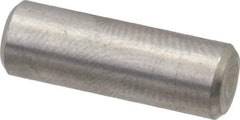 Value Collection - 1/4" Diam x 3/4" Pin Length 316 Stainless Steel Standard Dowel Pin - Bright Finish, 2 Beveled End - Apex Tool & Supply