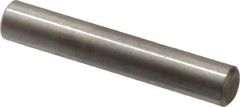 Value Collection - 1/4" Diam x 1-1/2" Pin Length 316 Stainless Steel Standard Dowel Pin - Bright Finish, 2 Beveled End - Apex Tool & Supply