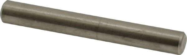 Value Collection - 1/4" Diam x 2" Pin Length 316 Stainless Steel Standard Dowel Pin - Bright Finish, 2 Beveled End - Apex Tool & Supply