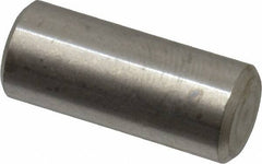 Value Collection - 5/16" Diam x 3/4" Pin Length 316 Stainless Steel Standard Dowel Pin - Bright Finish, 2 Beveled End - Apex Tool & Supply