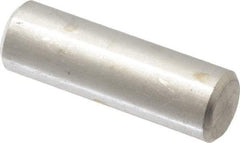 Value Collection - 5/16" Diam x 1" Pin Length 316 Stainless Steel Standard Dowel Pin - Bright Finish, 2 Beveled End - Apex Tool & Supply