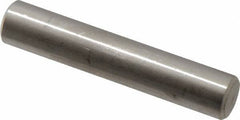 Value Collection - 3/8" Diam x 2" Pin Length 316 Stainless Steel Standard Dowel Pin - Bright Finish, 2 Beveled End - Apex Tool & Supply
