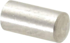 Value Collection - 3mm Diam x 6mm Pin Length 316 Stainless Steel Standard Dowel Pin - Bright Finish, 1 Rounded End - Apex Tool & Supply
