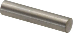 Value Collection - 3mm Diam x 14mm Pin Length 316 Stainless Steel Standard Dowel Pin - Bright Finish, 1 Rounded End - Apex Tool & Supply
