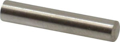 Value Collection - 3mm Diam x 16mm Pin Length 316 Stainless Steel Standard Dowel Pin - Bright Finish, 1 Rounded End - Apex Tool & Supply