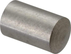 Value Collection - 4mm Diam x 6mm Pin Length 316 Stainless Steel Standard Dowel Pin - Bright Finish, 1 Rounded End - Apex Tool & Supply