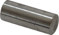 Value Collection - 8mm Diam x 20mm Pin Length 316 Stainless Steel Standard Dowel Pin - Bright Finish, 1 Rounded End - Apex Tool & Supply