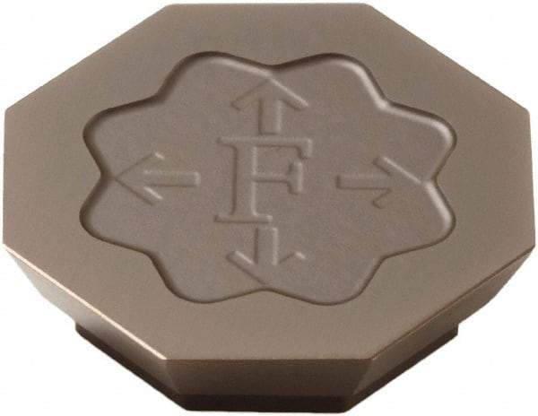 Seco - OFEN0704 M16 Grade MK1500 Carbide Milling Insert - TiCN/Al2O3 Finish, 0.187" Thick, 0.709" Inscribed Circle - Apex Tool & Supply