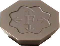 Seco - OFEN0704 M16 Grade MK1500 Carbide Milling Insert - TiCN/Al2O3 Finish, 0.187" Thick, 0.709" Inscribed Circle - Apex Tool & Supply