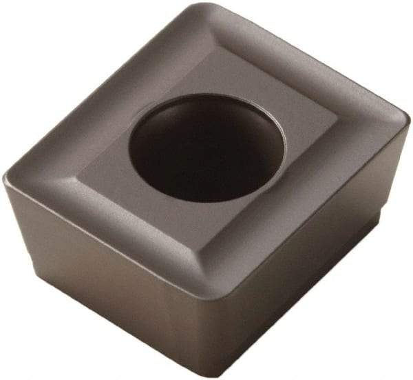 Seco - ACET150612 M14 Grade MK1500 Carbide Milling Insert - TiCN/Al2O3 Finish, 1/4" Thick, 0.047" Corner Radius - Apex Tool & Supply