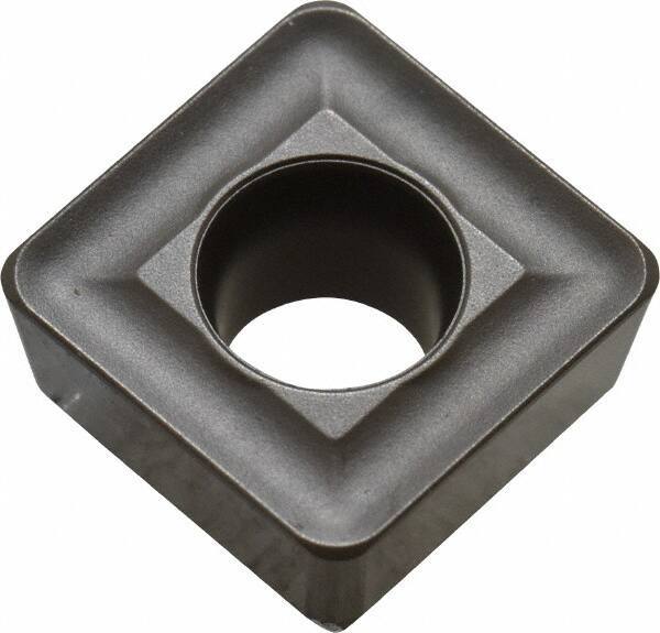 Seco - SCET120612 M11 Grade MP2500 Carbide Milling Insert - TiCN/Al2O3 Finish, 1/4" Thick, 1/2" Inscribed Circle, 0.047" Corner Radius - Apex Tool & Supply