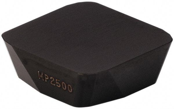 Seco - SPEN1906 MD20 Grade MP2500 Carbide Milling Insert - TiCN/Al2O3 Finish, 1/4" Thick, 3/4" Inscribed Circle - Apex Tool & Supply