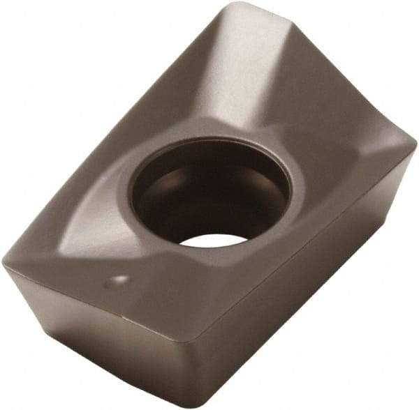 Seco - XOMX180608 M10 Grade MP2500 Carbide Milling Insert - TiCN/Al2O3 Finish, 1/4" Thick, 0.031" Corner Radius - Apex Tool & Supply
