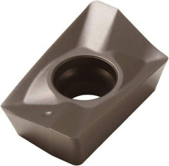 Seco - XOMX180608 M10 Grade MP2500 Carbide Milling Insert - TiCN/Al2O3 Finish, 1/4" Thick, 0.031" Corner Radius - Apex Tool & Supply