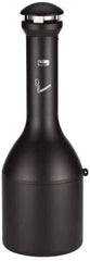 Rubbermaid - 4.1 Gal Stainless Steel Cigarette & Cigar Receptacle - 13" Wide x 39" High - Apex Tool & Supply