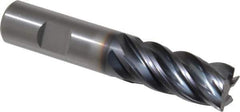 Kennametal - 3/4", 5 Flute, Solid Carbide, 0.03" Corner Radius End Mill - 4" OAL, 1-1/2" LOC - Apex Tool & Supply