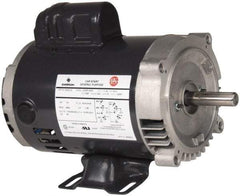 US Motors - 2 Max hp, 1,800 Max RPM, Cap Start-Cap Run Electric AC DC Motor - 115/208-230 V Input, Single Phase, 56HC Frame, 5/8" Shaft Diam, C-Face/Base Mount, ODP Enclosure - Apex Tool & Supply