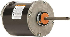 US Motors - 1/2 Max hp, 1,075 Max RPM, Permanent Split Cap Electric AC DC Motor - 208-230 V Input, Single Phase, 48Y Frame, 1/2" Shaft Diam, Belly Band Mount, TEAO Enclosure - Apex Tool & Supply